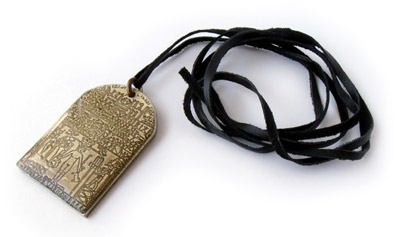 Liečivý egyptský amulet. Egyptská Stella.
