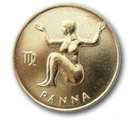 Talizman pre znamenie panna.