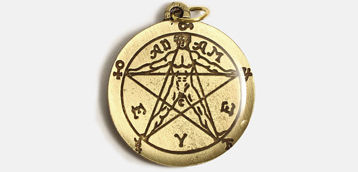 Pentagram Agrippa je amulet pre okultizmus.